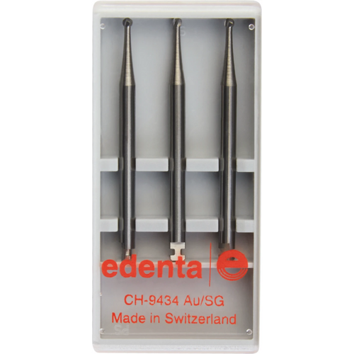 Kirurgisk hardmetallfreser HM C141 3 stk RA XL, figur 001, ISO 014