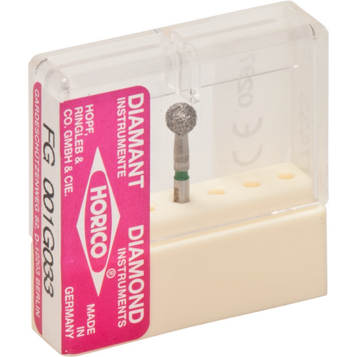 Diamant 001 stk. grønn grov, FG, fasong 001, ISO 033