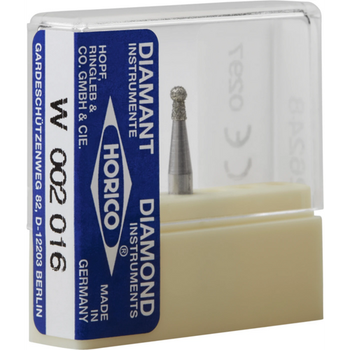 Diamant 002 stk. FG, fasong 002, 3 mm, ISO 016