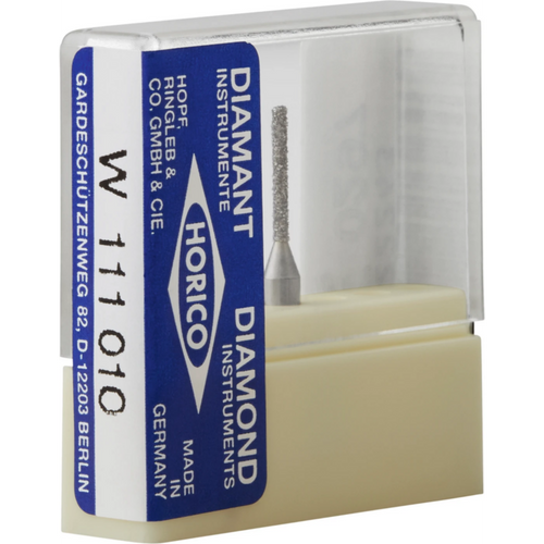 Diamant 111 stk. FG, fasong 111, 8 mm, ISO 010