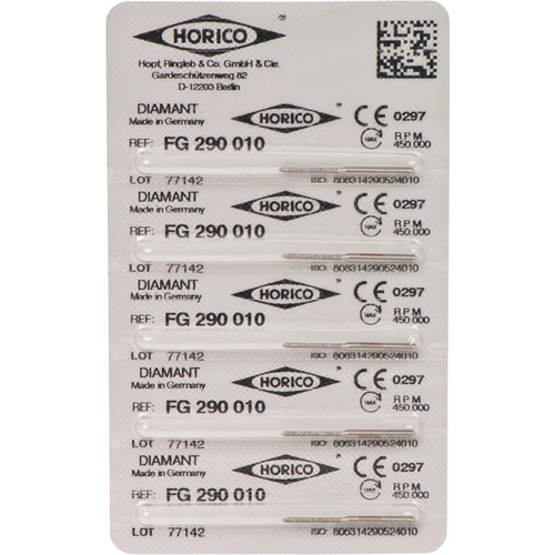 Diamant 290 5 FG, fasong 290, 10 mm, ISO 010