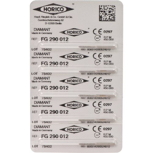 Diamant 290 5 FG, fasong 290, 10 mm, ISO 012