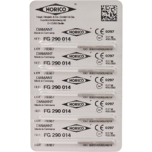 Diamant 290 5 stk FG, fasong 290, 10 mm, ISO 014