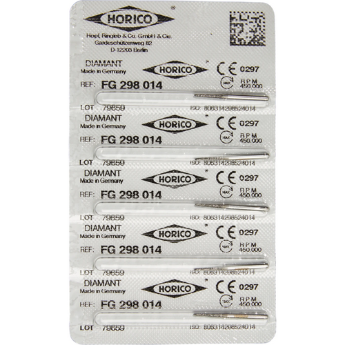 Diamant 298 5 FG, figur 298, 8 mm, ISO 014