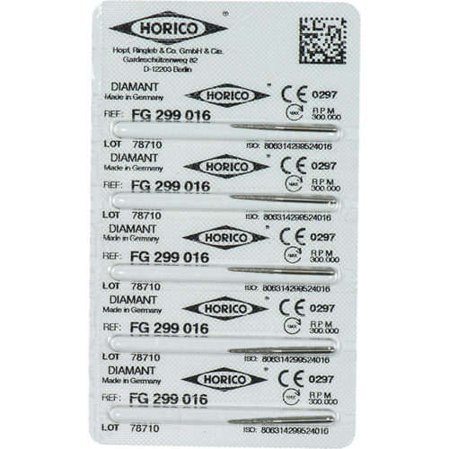 Diamant 299 5 FG, fasong 299, 10 mm, ISO 016