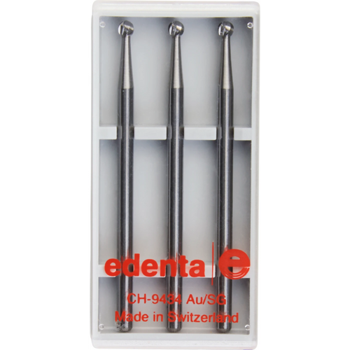 Kirurgisk hardmetallfreser HM C141 3 stk. HP, fasong 001, ISO 023