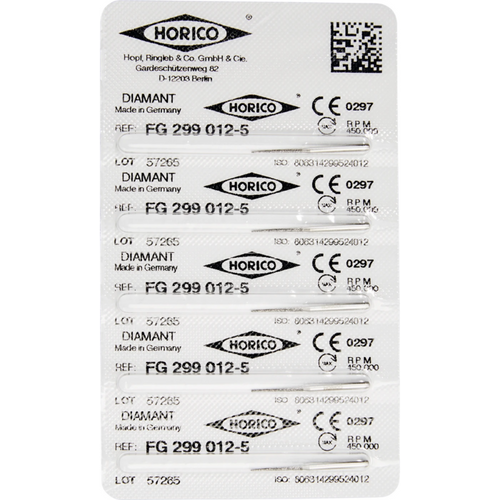 Diamant 299 5 FG, figur 299, 10 mm, ISO 012