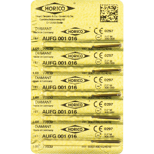 Diamant AuFG 001 5 FG, figur 001, ISO 016