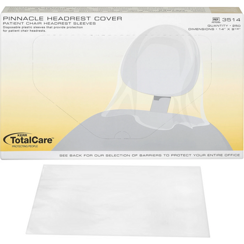 Beskyttelsestrekk til hodestøtte 250 stk., 35,6 x 24,1 cm