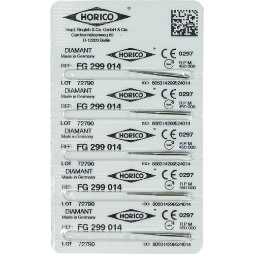 Diamant 299 5 FG, figur 299, 10 mm, ISO 014