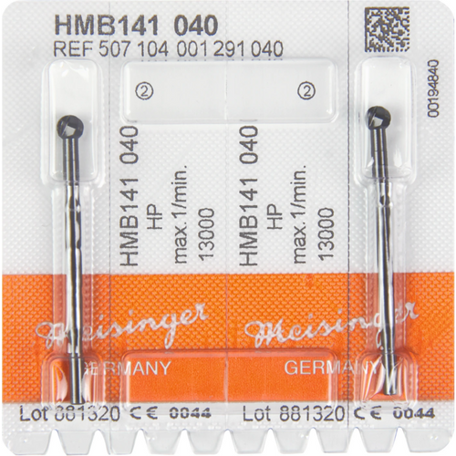Kirurgisk bor HM 141 2 stk. HP, fasong 001, ISO 040