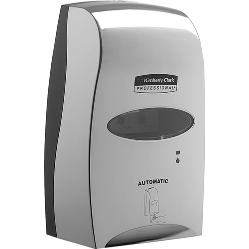 Skin care dispenser stk. elektrisk, for 1,2 liters kassett, berøringsfri, krombelagt