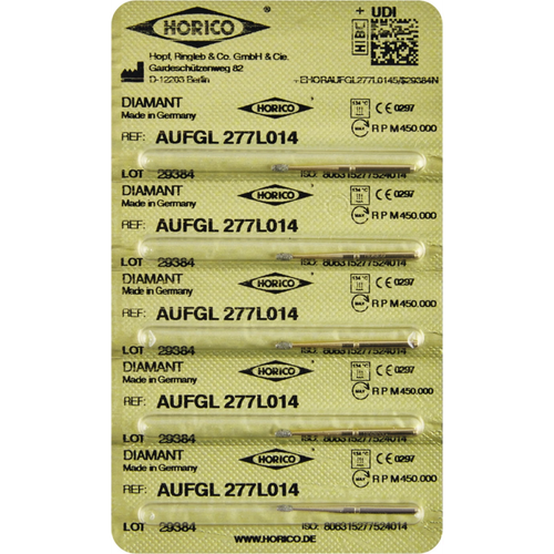 Diamant AuFG 277 5 FG, fasong 277 L, ISO 014