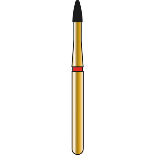 DIATECH diamanter G390 5 stk. rød fin (F), FG, Figur 270 Granat, 3 mm, ISO 014
