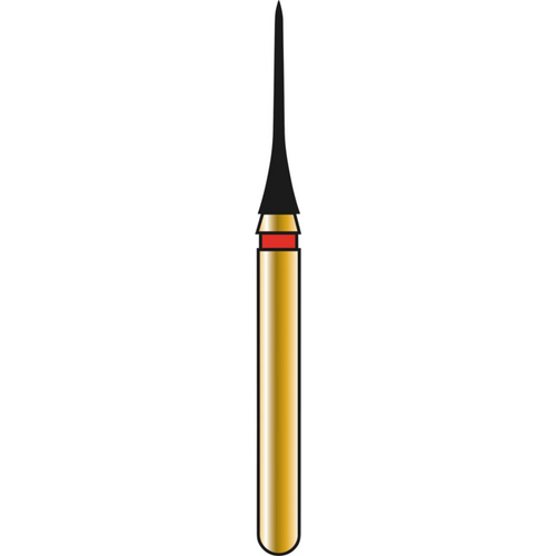 DIATECH diamanter G392 5 stk. rød fin (F), figur 465 interdental, 8 mm, ISO 016