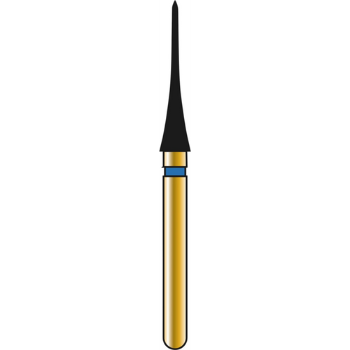 DIATECH diamanter G392 5 stk. blå medium (M), FG, figur 465 interdental, 10 mm, ISO 021