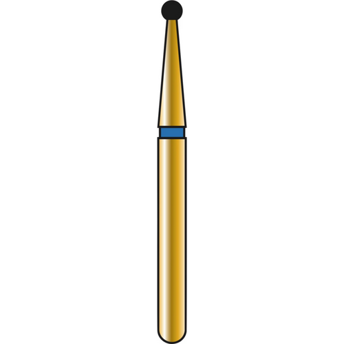 DIATECH diamanter G801 50 stk. blå medium (M), FG, figur 001 kule, 1,2 mm, ISO 012