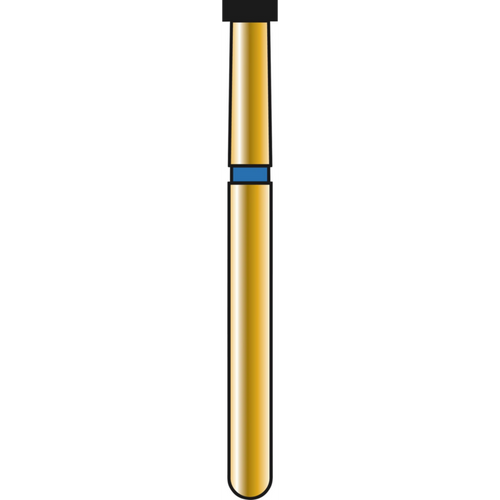 DIATECH diamanter G828 5 stk. blå medium (M), FG, figur 048 skive, 1 mm, ISO 022