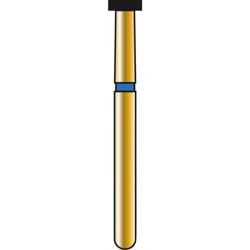 DIATECH diamanter G828 5 stk blå medium (M), FG, figur 048 hjul, 1 mm, ISO 026