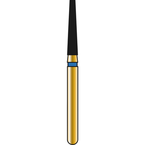 DIATECH diamanter G847 5 stk. blå medium (M), FG, figur 172 kjegle flat ende, 8 mm, ISO 016