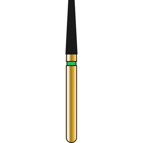 DIATECH diamanter G847 5 stk. grønn grov (C), FG, fasong 172 kjegle med flat ende, 8 mm, ISO 018