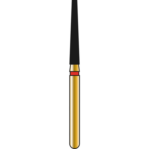 DIATECH diamanter G848 5 stk. rød fin (F), FG, figur 173 kjegle, 10 mm, ISO 016