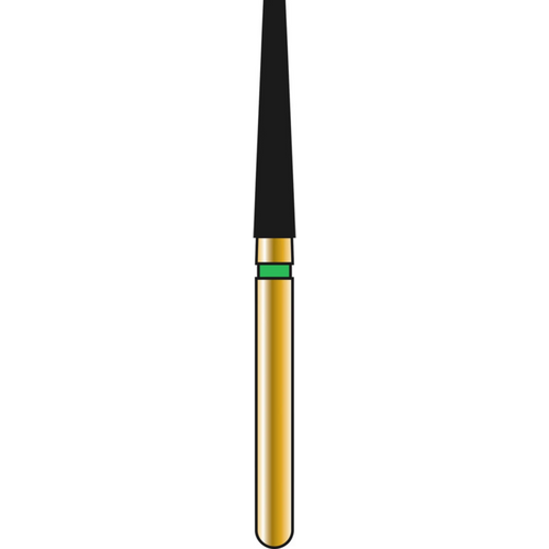 DIATECH diamanter G848 5 stk. grønn grov (C), FG, figur 173 kjegle, 10 mm, ISO 018