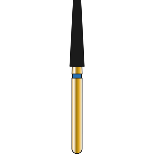 DIATECH diamanter G848 5 stk blå medium (M), FG, figur 173 kjegle, 10 mm, ISO 023