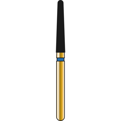 DIATECH diamanter G850 5 stk. blå medium (M), FG, figur 199 rund konisk, 10 mm, ISO 018