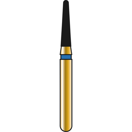 DIATECH diamanter G855 5 stk. blå medium (M), FGSS, figur 197 rund kjegle, 6 mm, ISO 014