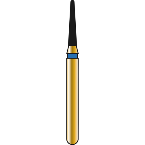 DIATECH diamanter G855 5 stk. blå medium (M), FG, fasong 197 rund kjegle, 6 mm, ISO 012