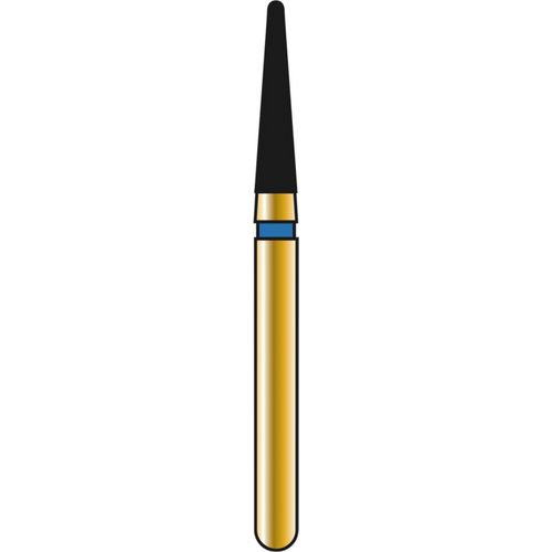 DIATECH diamanter G856 5 stk. blå medium (M), FG, figur 197 rund konisk, 7 mm, ISO 016
