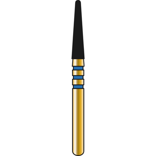 DIATECH diamanter G856Z 5 stk. blå medium (M), FG, fasong 198 rund kjegle, 8 mm, ISO 018