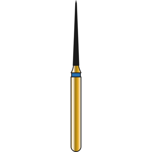 DIATECH diamanter G859 5 stk. blå medium (M), FG, figur 166 konisk kjegle, 10 mm, ISO 010