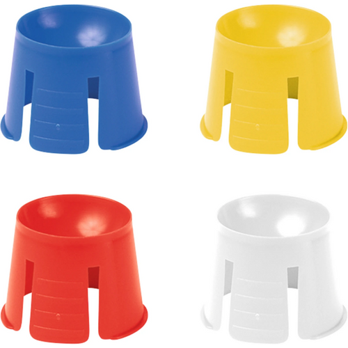 ScanDapp kartong 50 x 20 stk. (hvit, gul, blå, rød)