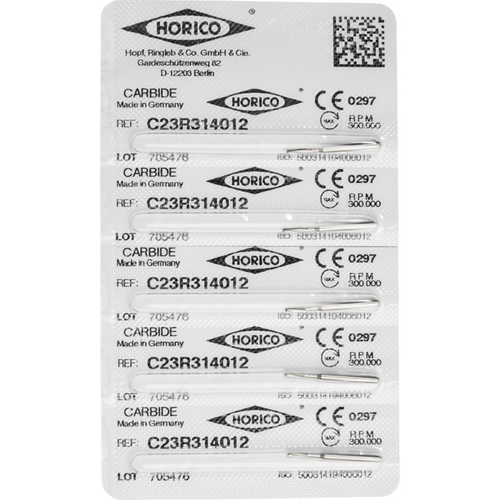 Hardmetallbor C23R 5 stk ISO 012, FG