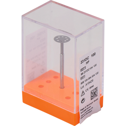 Diamant disk 231D stk. gul ekstra fin, HP, figur 064, 0,3 mm, ISO 100