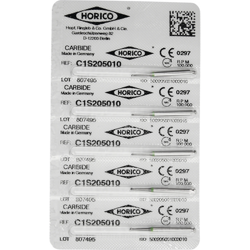 Hardmetallbor C1S 5 stk. RAL, fasong 001, ISO 010