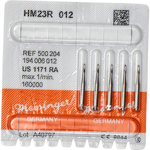 Hardmetallbor 23R 5 stk. RA, figur 194, 4,1 mm, ISO 012