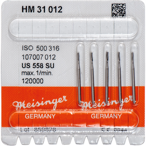 Hardmetallbor 31 5 FGXL, fasong 107, 4,1 mm, ISO 012