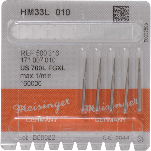 Hardmetallbor 33L 5 FGXL, fasong 171 lang, 6,3 mm, ISO 010