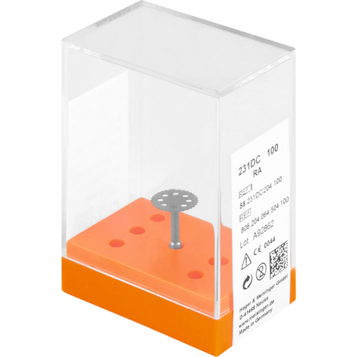 Diamant disk 231D stk. gul ekstra fin, RA, figur 064, 0,3 mm, ISO 100