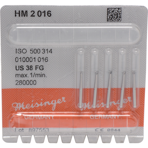 Hardmetallbor 2 5 FG, figur 010, 1,5 mm, ISO 016