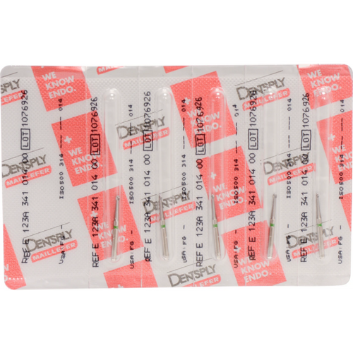 Excavabur 5 stk rund spiss FG, ISO 014