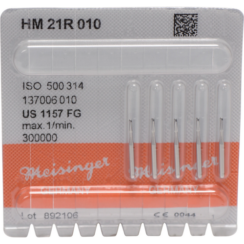 Hardmetallbor 21R 5 FG, fasong 137 rund, 4,1 mm, ISO 010