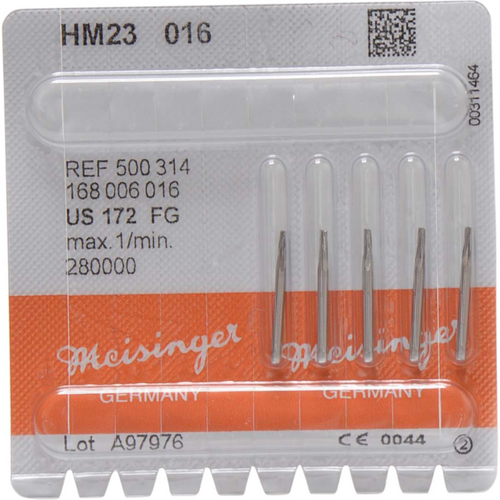 Hardmetallbor 23 5 FGXL, fasong 168, 4,5 mm, ISO 016