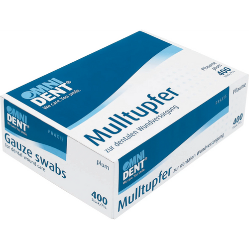 Omni gasbindtupfer 400 stk Plum