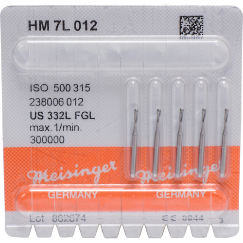 Hardmetallbor 7L 5 SMA, fasong 238, 4,1 mm, ISO 012