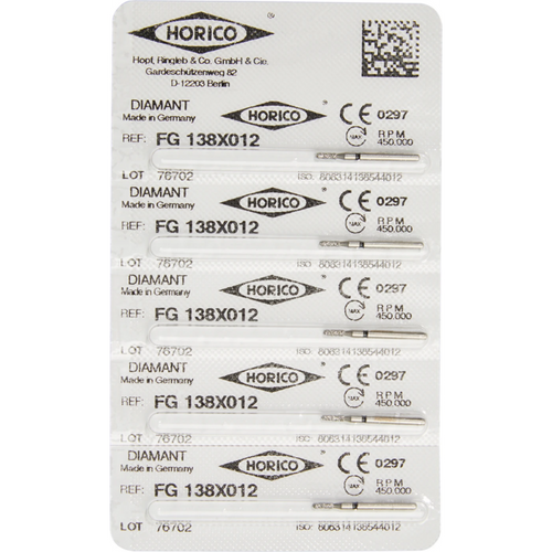 Kronesplitter 138X 5 stk. svart, ekstra grov, FG, fasong 138, 3 mm, ISO 012