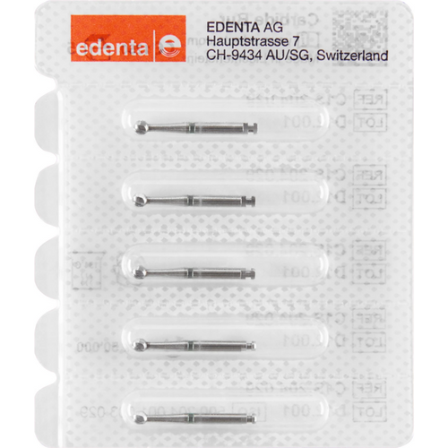 Hardmetallbor C1S 5 stk grønne, RA, figur 001, ISO 029